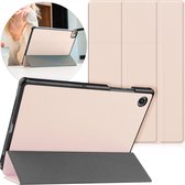 iMoshion Tablet Hoes Geschikt voor Samsung Galaxy Tab A8 (2021/2022) - iMoshion Trifold Bookcase - Beige /Beige