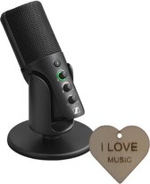 Microphone USB Profile Sennheiser | Microphone de podcast | Set de microphones USB | Avec porte-clés Specter | Micro sans Radio
