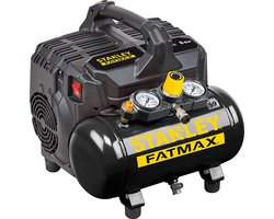 Stanley Compressor DST 101/8/6 FMXCM00 - Luchtcompressor Olievrij - Max. 59dB