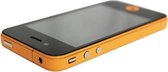 GadgetBay Decor Color Edge iPhone 4 4s Bumper stickers Skin - Oranje