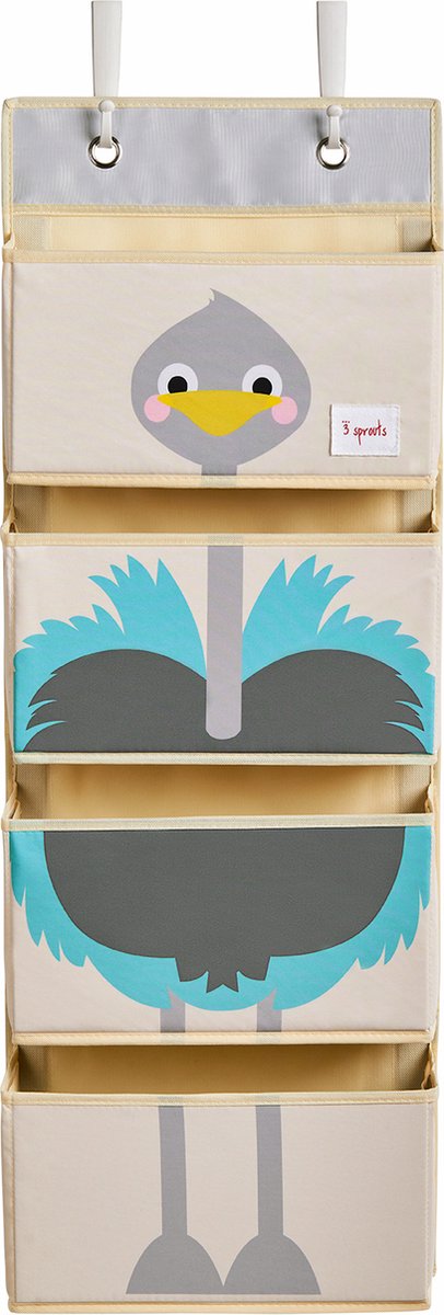 3 Sprouts Wand Organizer - Struisvogel