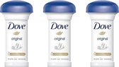 Dove Original Deo Creme - Mushroom - Voordeelverpakking 3 x 50 ml