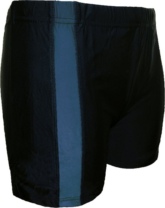 PUMA rits long zwemshort logo zwart