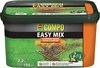 COMPO Easy Mix - 2 in 1 : zaaien en bemesten - voor herstel van uitgedunde gazons - emmer 2,2 kg (100 m²)
