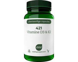 AOV 421 Vitamine D3 & K2 60 vegacapsules - 60 stuks