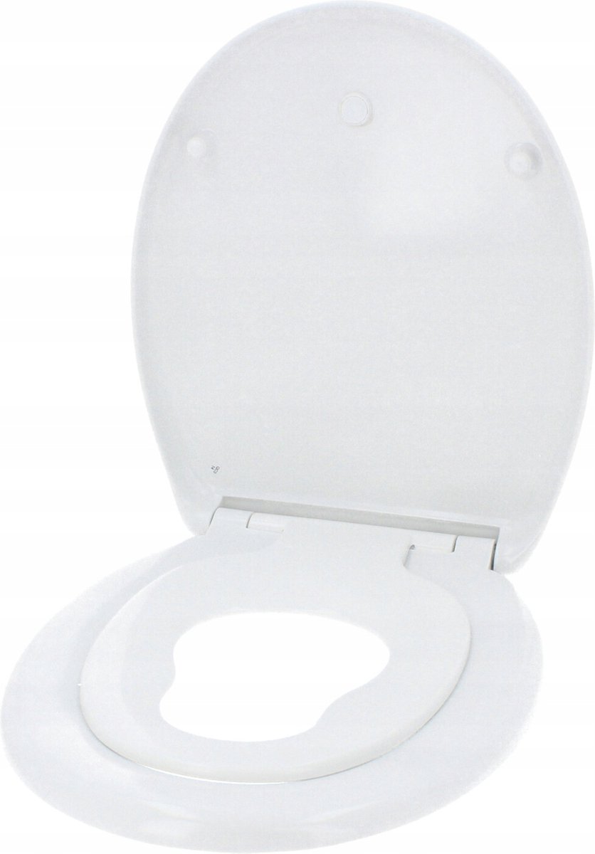 Geneeskunde dutje tactiek WC bril met verkleiner - Toiletbril zitverkleiner - Wit - Kinder WC... |  bol.com
