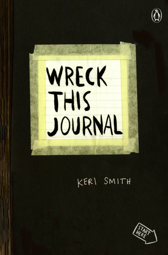 Foto: Wreck this journal black 