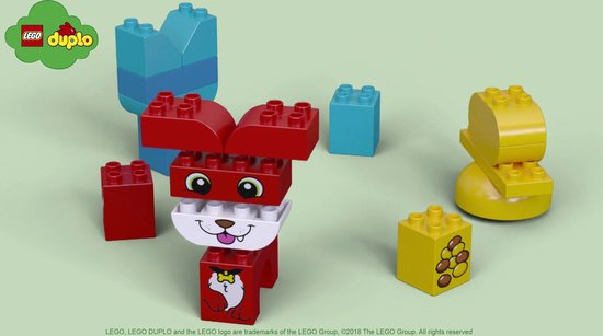 Jeux éducatifs - Lego 10858 duplo My First Mon premier puzzle des animaux  dans boite d'origine - LEGO Duplo