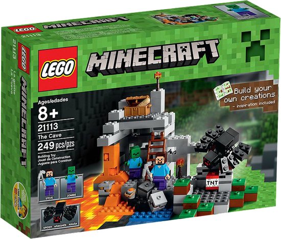 LEGO Minecraft De Grot - 21113