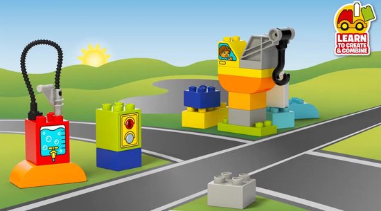 LEGO DUPLO Mijn Eerste Wagens en Trucks - 10816 | bol.com