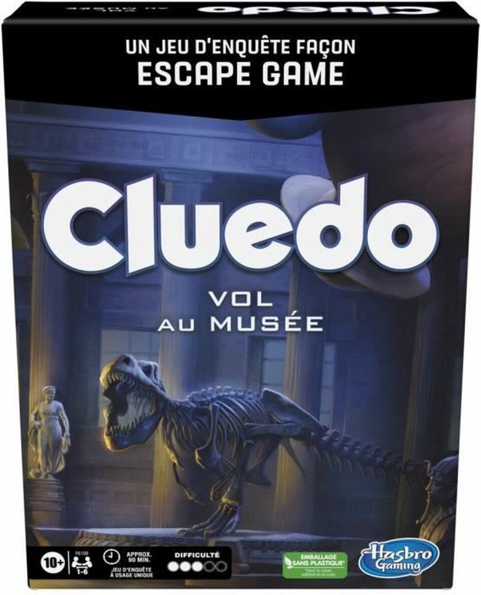 Cluedo: De museumroof - Bordspel (Franstalig)