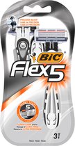 BIC - Flex5 - Scheermesjes - 3 Stuks