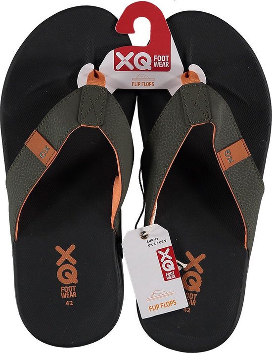 ChayChax Teenslippers voor heren, zachte teenslippers, outdoor, sport, strand, sandalen, antislip, zwembadslippers, zwart, 41 EU