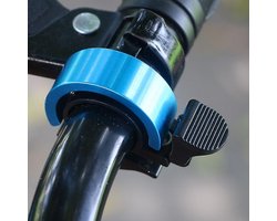 Fietsbel Aluminium - Universeel en Compact - Bycicle Bell - Blauw