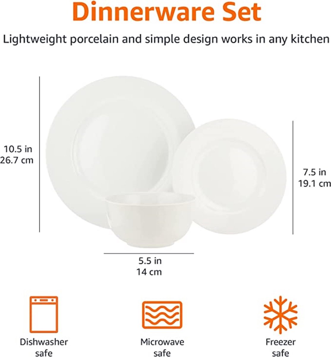 6 Bols En Acier Inoxydable - Idéal Pour Salade, Soupe Et Préparation En Cuisine, 25.5 Cm