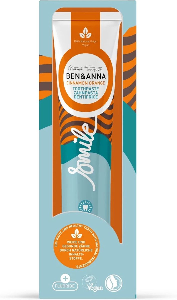 Goedkoopste Ben & Anna Cinnamon Orange Toothpaste 98GR