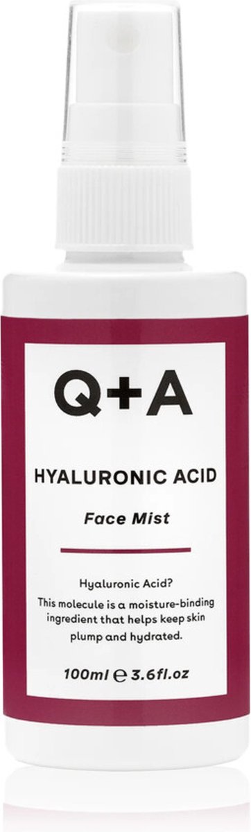 Q+A Skincare Hyaluronic Acid Face Mist - 3x 100 ml - Voordeelverpakking