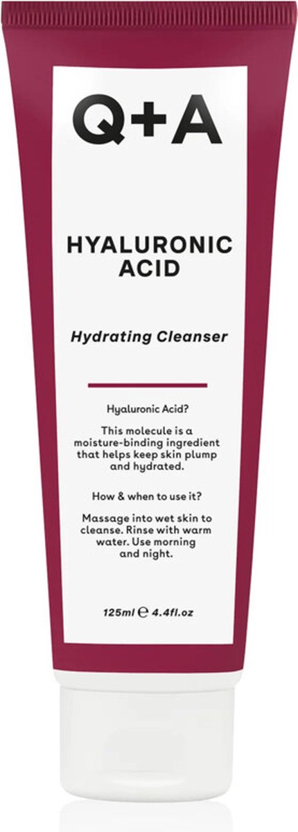 Q+A Skincare Hyaluronic Acid Cleansing Gel - 3x 125 ml - Voordeelverpakking