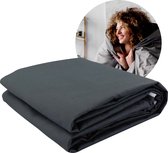 Universele Verzwaringsdeken Hoes - 200 x 200cm - 100% Katoen - Weighted Blanket Cover - Duvet Deken - Dekbedovertrek