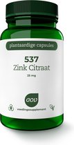 AOV 537 Zink Citraat - 90 vegacaps - Mineraal - Voedingssupplement