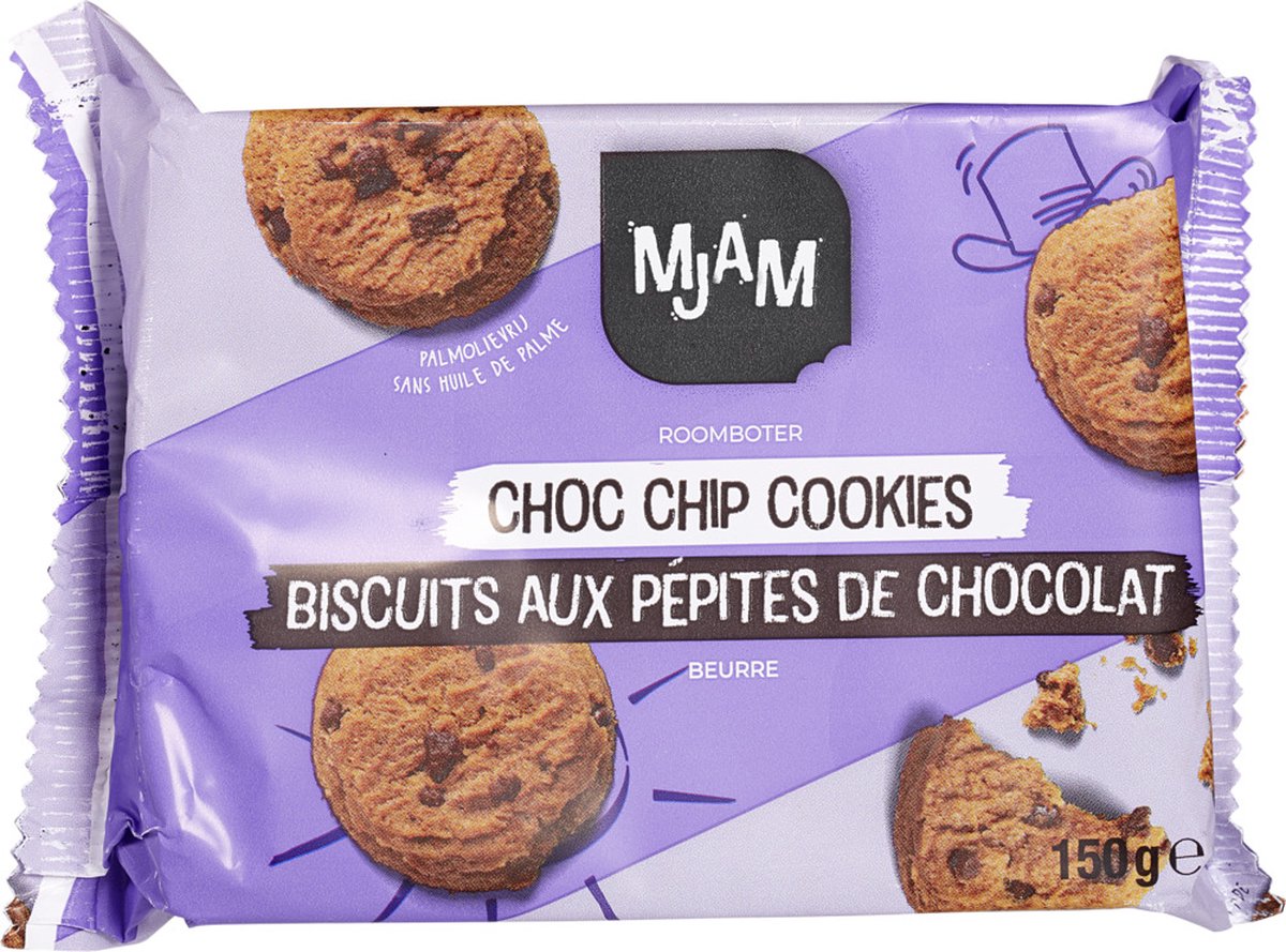 Mjam Choc chip cookies (150gr)