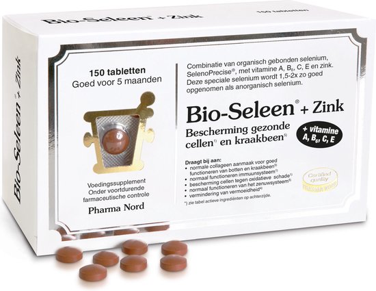 Pharma Nord Bio seleen & zink (150tb)