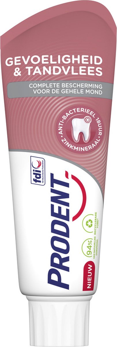Prodent Tandpasta gevoelige tanden/tandvlees 75ml
