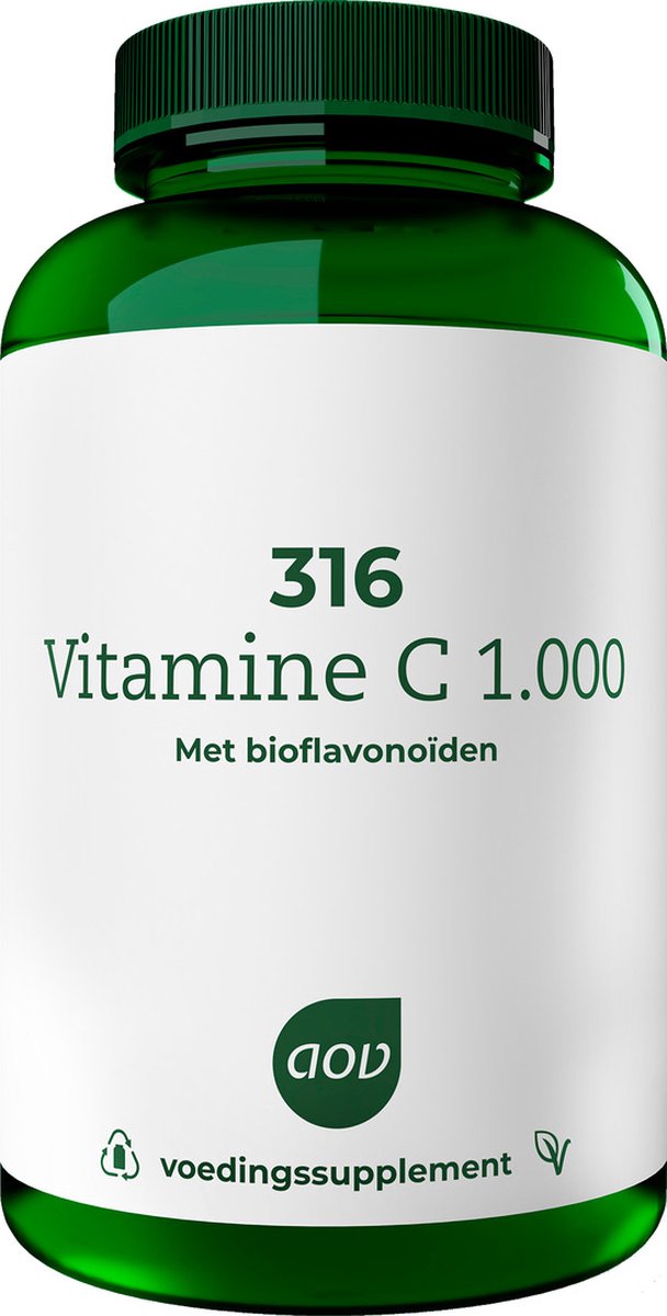 Goedkoopste AOV 316 Vitamine C 1.000 - 180 tabletten - Vitaminen - Voedingssupplementen