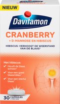 Bol.com Davitamon Cranberry - Cranberry capsules met D-Mannose en Hibiscus- Voedingssupplement - 30 capsules aanbieding