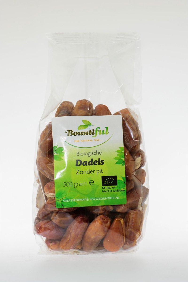 Bountiful Dadels zonder pit bio (500g)