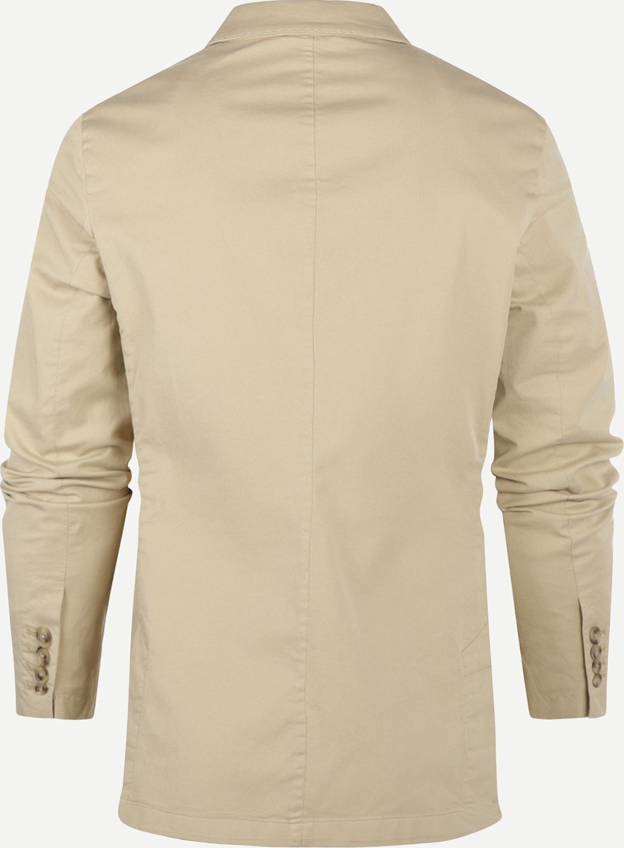 WE Fashion slim fit colbert met pied-de-poule lichtgroen
