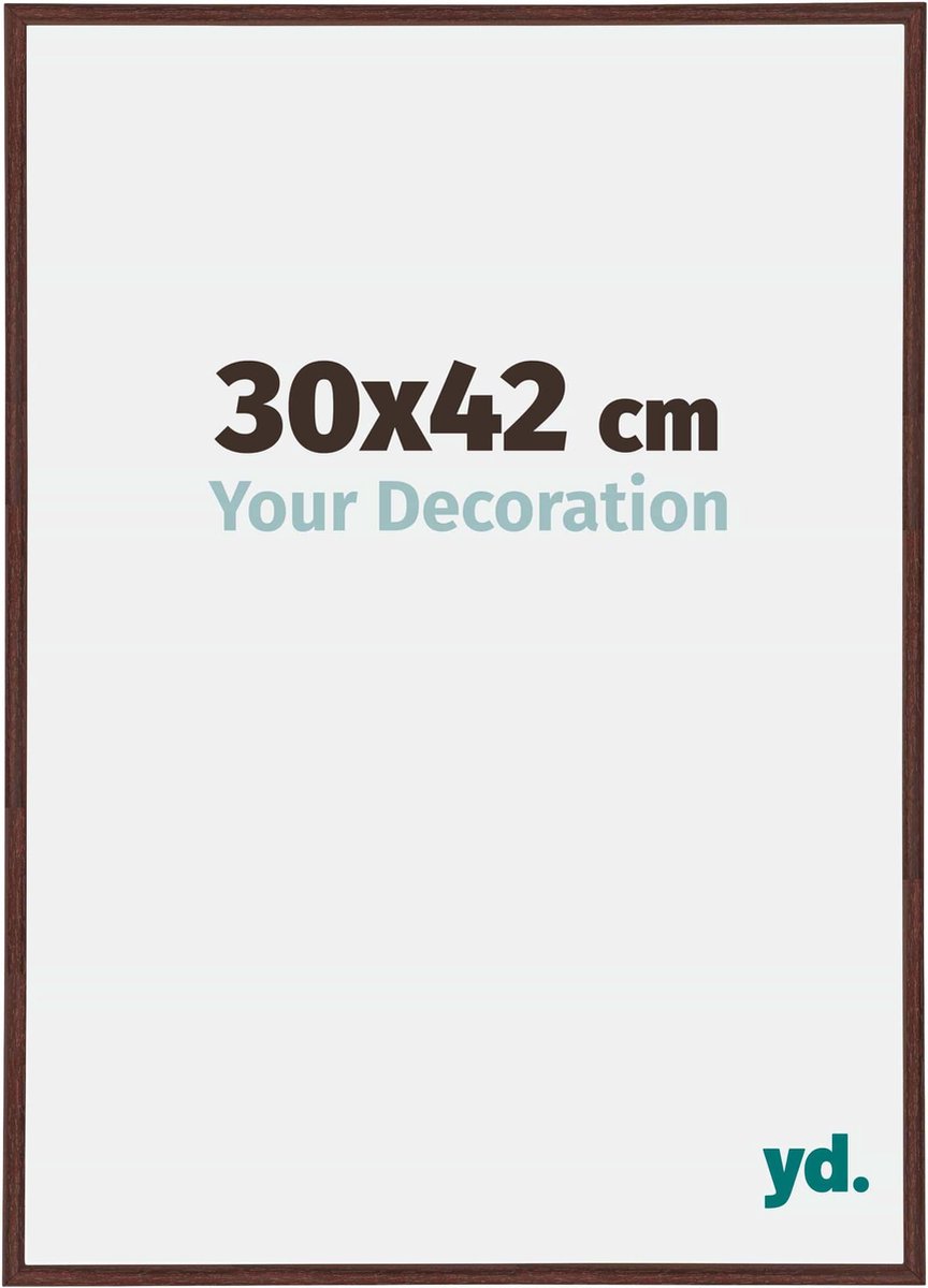 yd. Your Decoration - Fotolijst 30x42 cm - Kunststof - Bruin - Annecy