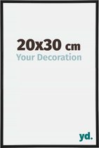 Your Decoration - Fotolijst 20x30 cm - Kunststof - Zwart Mat - Annecy