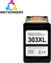 Inktcartridge Zwart Geschikt voor HP 303 / 303XL | Geschikt voor ENVY Photo 6220 - 6222 - 6230 - 6230 - 6232 - 6552 - 6255 - 6258 - 7120 - 7130 - 7132 - 7134 - 7155 - 7158 - 7164 - 7820 - 7822 - 7830 - 7855 - 7858 - 7864