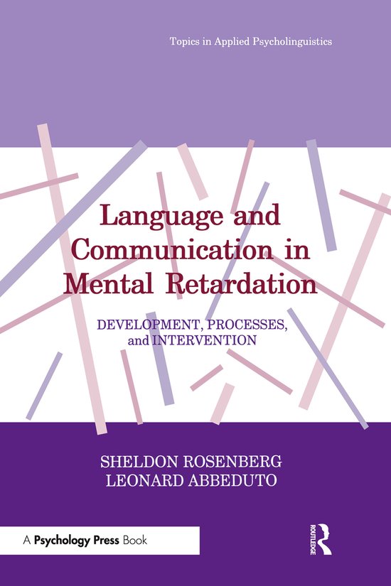 Topics in Applied Psycholinguistics Series- Language and Com ... - cover