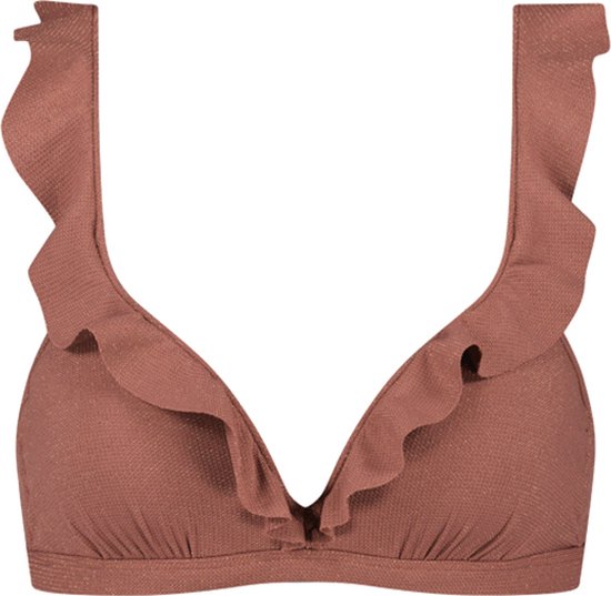 Beachlife Foam + Wired bikini top dames roze