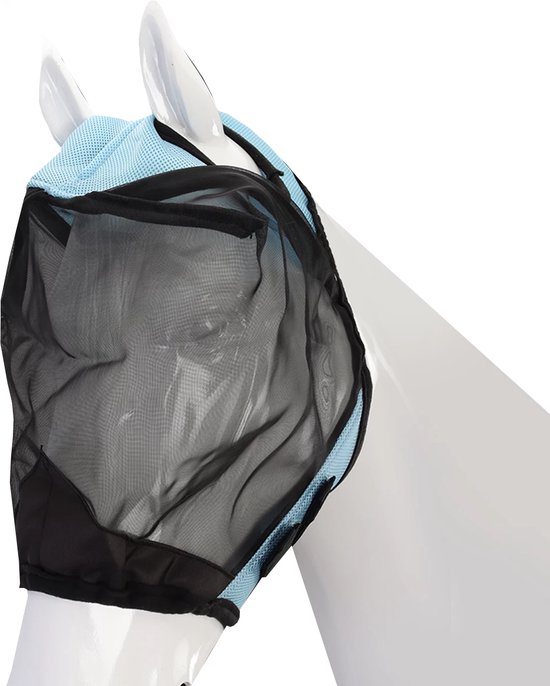 Masque Anti-mouches Cashel Pour Cheval – Modèle Long Nez Avec Oreilles, Taille Mini/poulain
