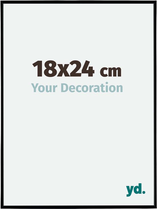 Cadre Photo Your Decoration Evry - 18x24cm - Zwart Mat
