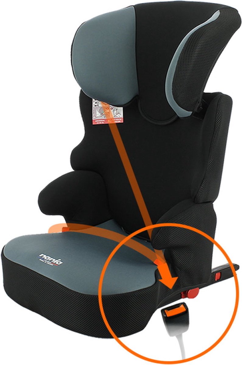 Nania Befix Easyfix Access Gris 15-36 kg Siège Auto Isofix 7139500913-X1