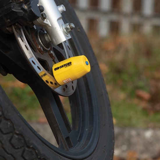 Oxford ART 4 gekeurd schijfremslot met 14mm pin en ophangbeugel - Schijfremslot voor de Motor van Oxford — afbeelding 5