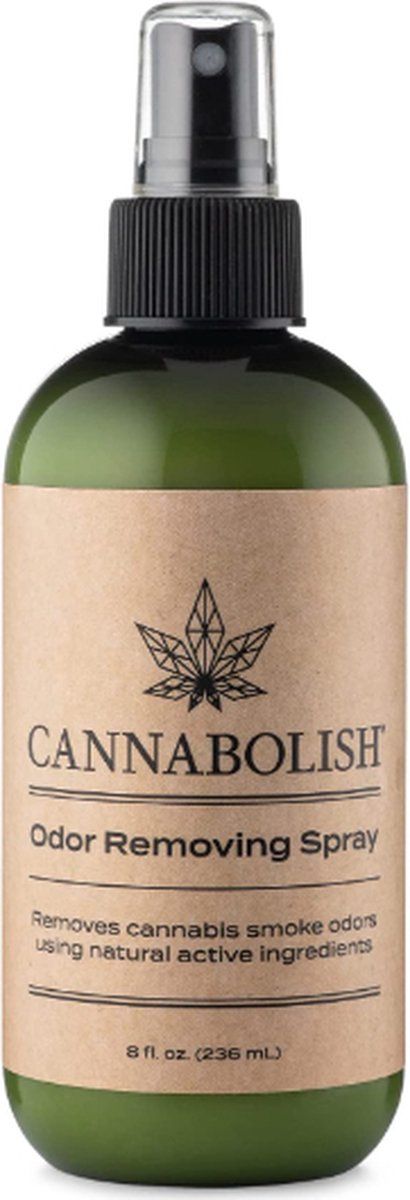 Cannabolish Wintergreen weed Smoke Odor Eliminator Spray and Air Freshener, 8 fl. oz, Natural Ingredients