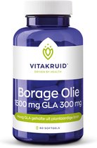 Vitakruid / Borage Olie 1500 mg GLA 300 mg - 60 softgels