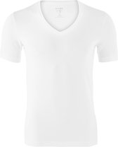 OLYMP Level 5 - heren ondergoed - T-shirt V-hals - wit (Stretch) -  Maat S