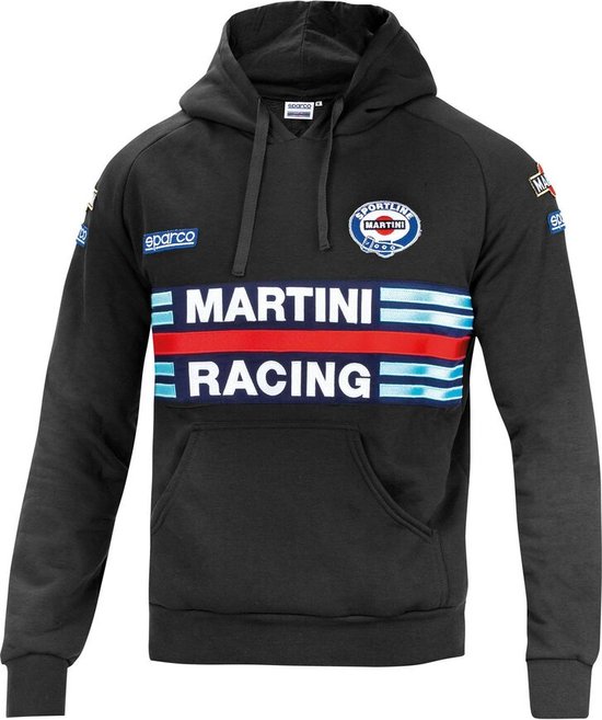 Sparco Martini Racing Hoodie - L - Zwart