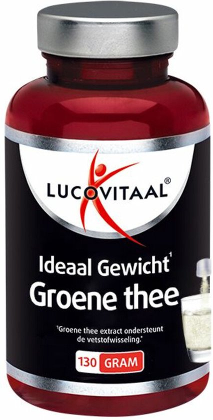 3x Lucovitaal Groene Thee Ideaal Gewicht Extract 130 gr - Lucovitaal