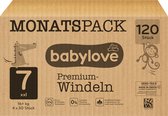babylove Luiers Premium maandbox maat 7 XXL 16+ kg, 120 stuks