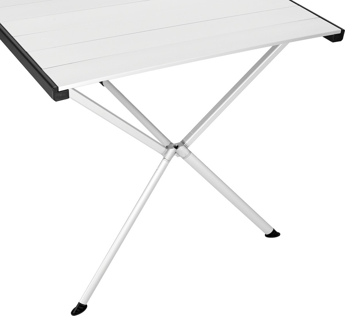 Campart travel table pliable de camping texas aluminium 110x70x70