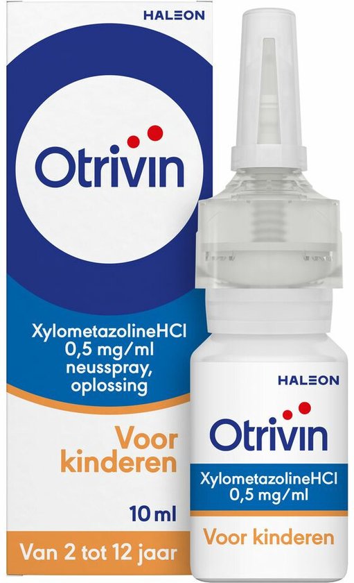 Otrivin Neusspray Voor Kinderen 0,5mg/ml XylometazolineHCI - 3 x 10 ml