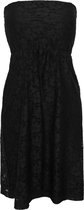 Urban Classics - Laces Korte jurk - 4XL - Zwart