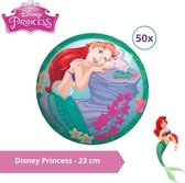 Bal - Voordeelverpakking - Disney Princess - 23 cm - 50 stuks